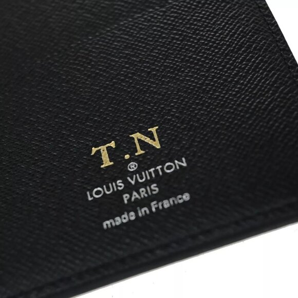 LOUIS VUITTON Portefeuille Brazza Long Wallet Monogram Eclipse BK - Picture 15 of 15